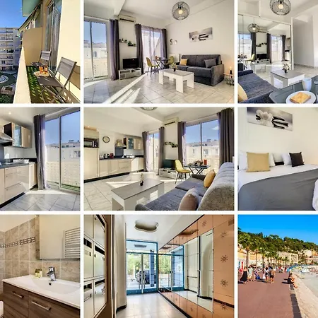 Nestor&jeeves - Citronnier Azur - - Close Sea - Balcony *